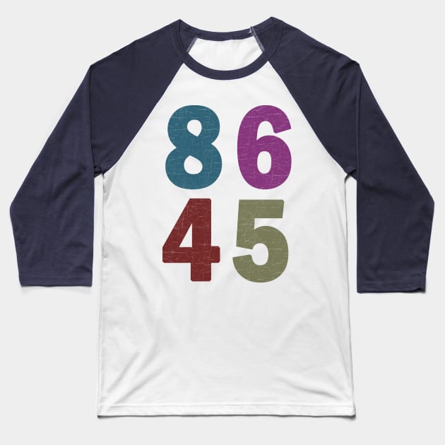 86 45 Baseball T-Shirt by valentinahramov